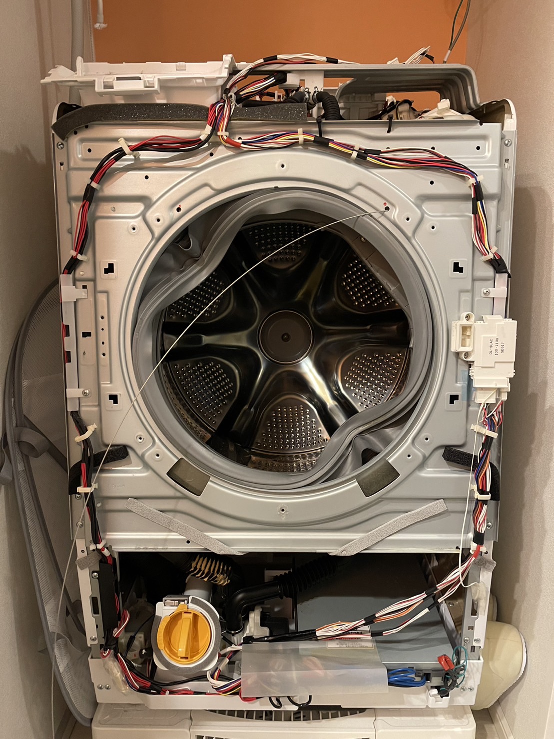 分解洗浄 日立 ドラム式洗濯機 BD-SV110ER 11k 分解洗浄 日立 ドラム式洗濯機 BD-SV110ER 11k｜Yahoo!フリマ